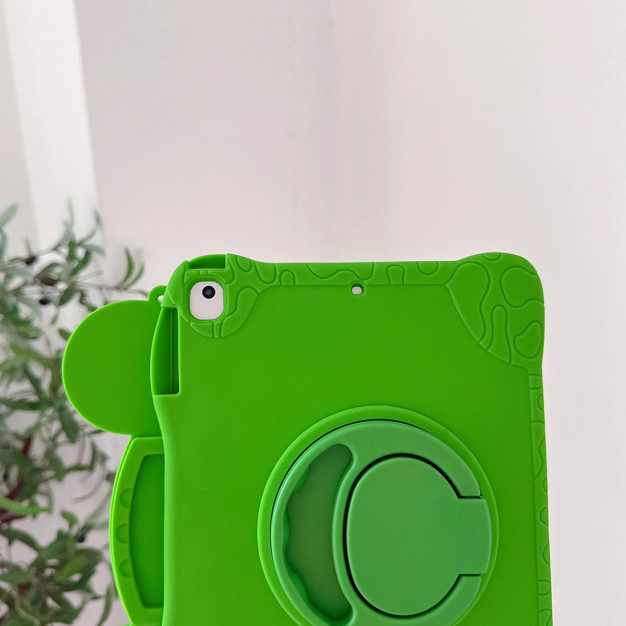 Cartoon Silicone Kids Stand Tablet Case