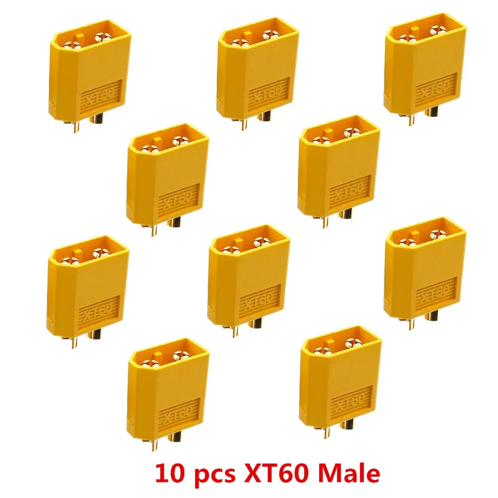 High-Performance XT60 Power Coupling Plugs for RC and Drone Applications