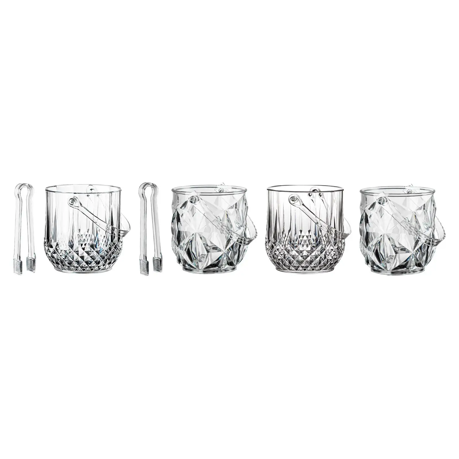 Acrylic Ice Tub Beer Champagne Bottle Acrylic Beverage Champagne Wine Bucket for Bar Night Supplies Restaurant KTV Beach