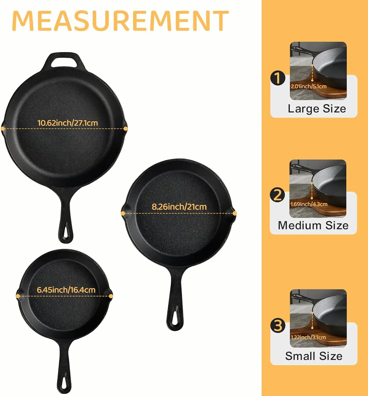 Product Description - Size Dimensions