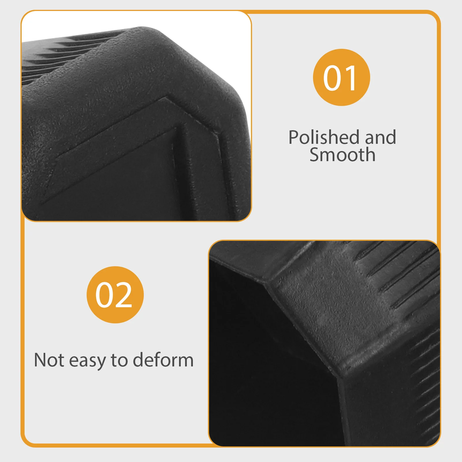 Tennis Racket Back Cover Supply Bottom Caps Plastic Handle Grip End Protective for Non-slip Racquet 3