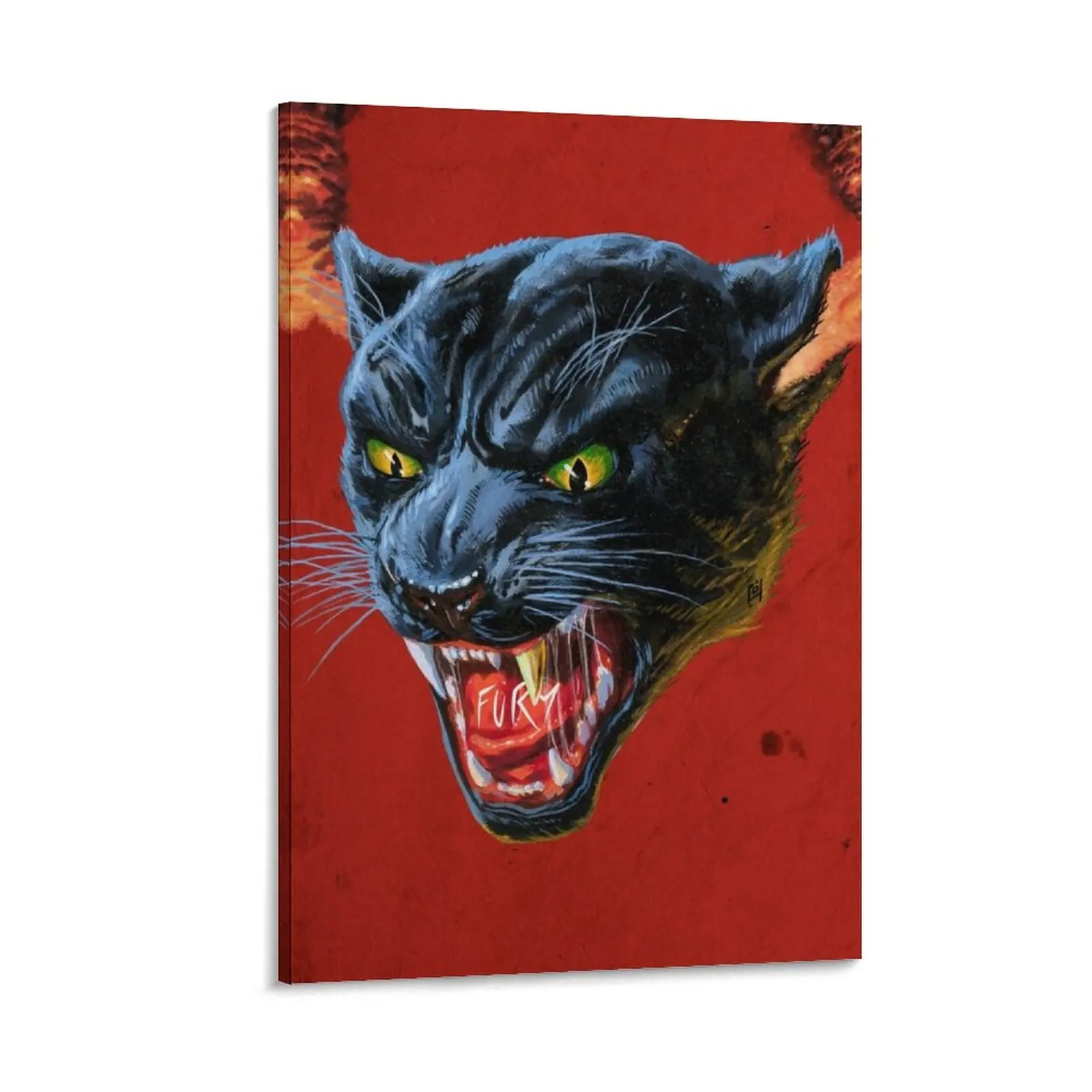 

Fury Canvas Painting photos for living room Paintings Wall posters