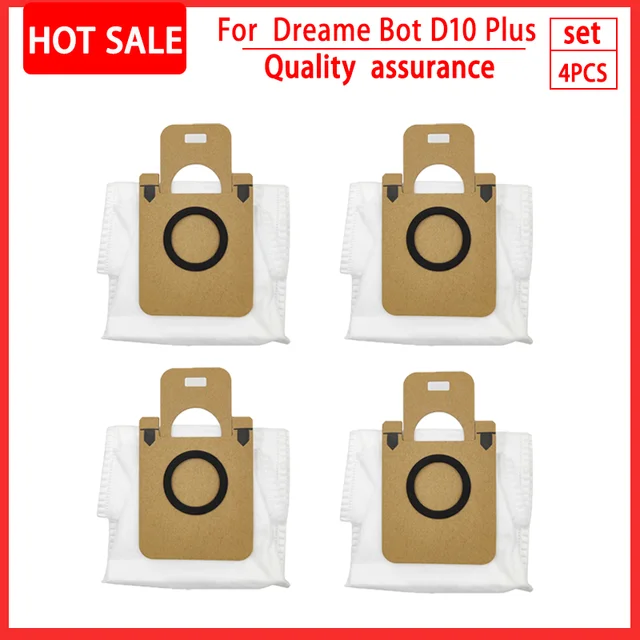 For Dreame Bot D10 Plus RLS3D Dust Bag Accessories Robot Vacuum Cleaner Vacuum bag Garbage bag