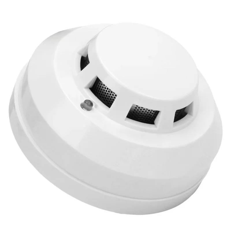 Alarms Smoke Detectors Smoke Alarm High Sensitivity Security Detector Sound Light Warning Device with Red LED Indicator 2026New - 6