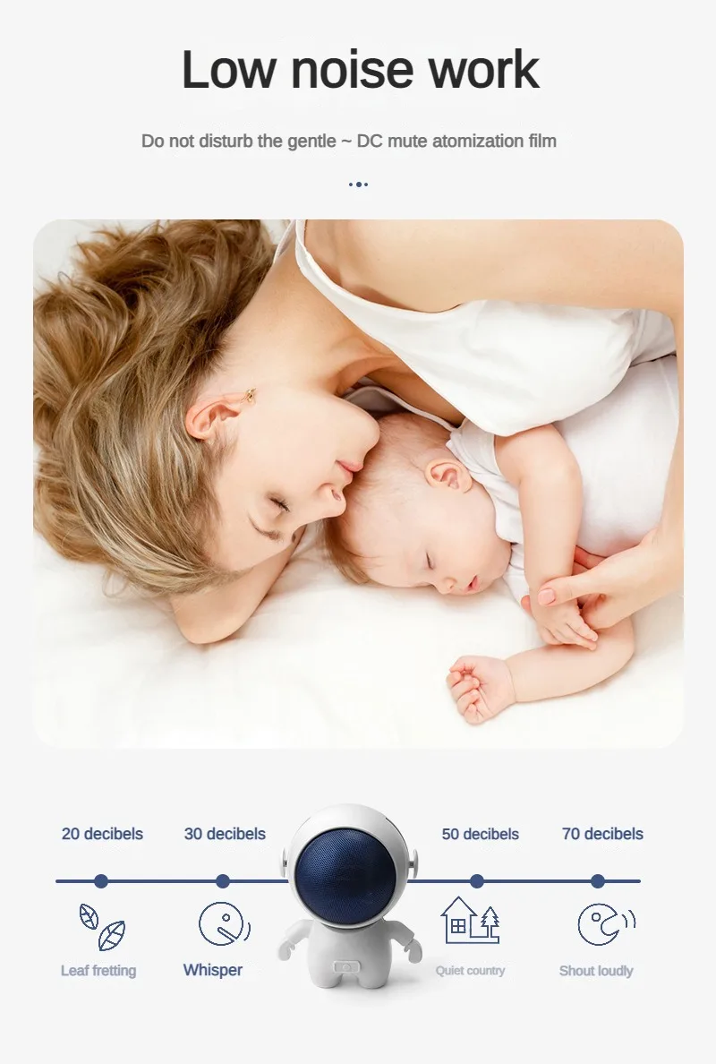 Description Picture 5 of itemOffice desktop heater heater creative household small portable humidifier warm humidifier
