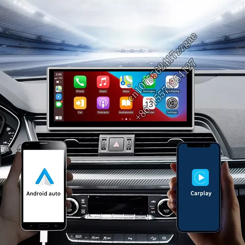 

Qualcomm 8G 128G Android 11 10.25 Inci Carplay AUTO 2018-2022 Q5 Q5L Pemutar Video Mobil Navigasi GPS Layar Pintar
