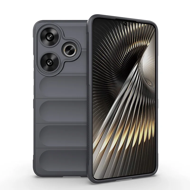 Soft Liquid Silicone Shockproof Phone Case – Anti-Fall Protection Back Cover