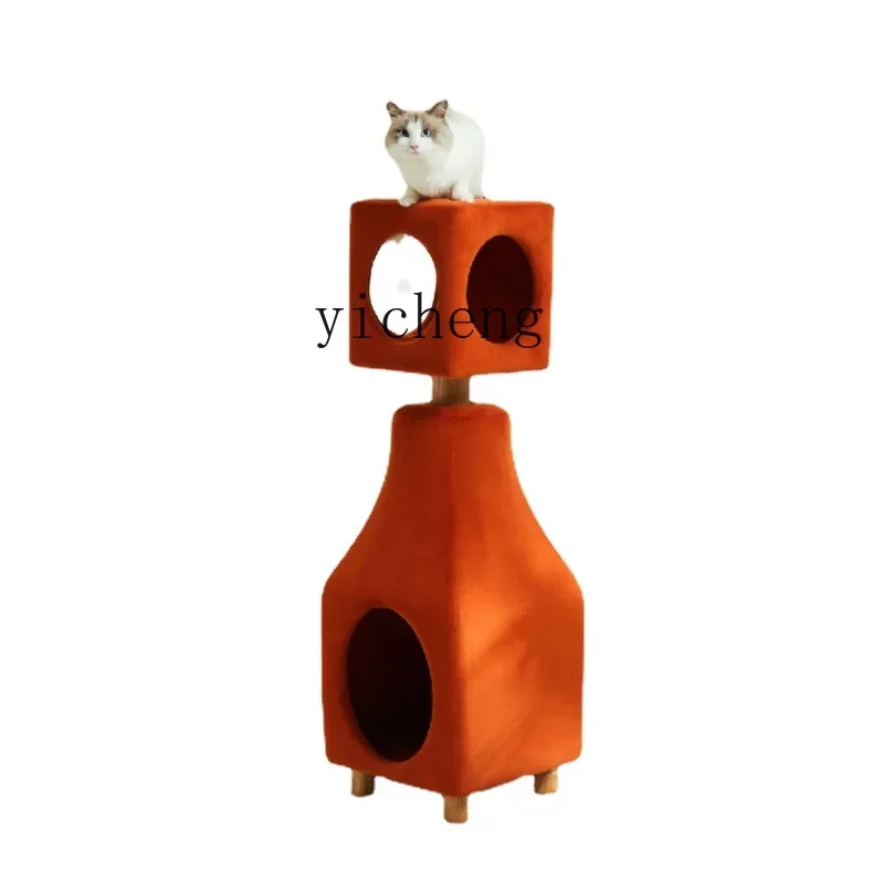 

ZC Water Bottle Cat Climber Cat Climbing Frame Cat Nest Cat Tree One Cat Cat Climbing Frame Small Apartment Vertical Cat Climber