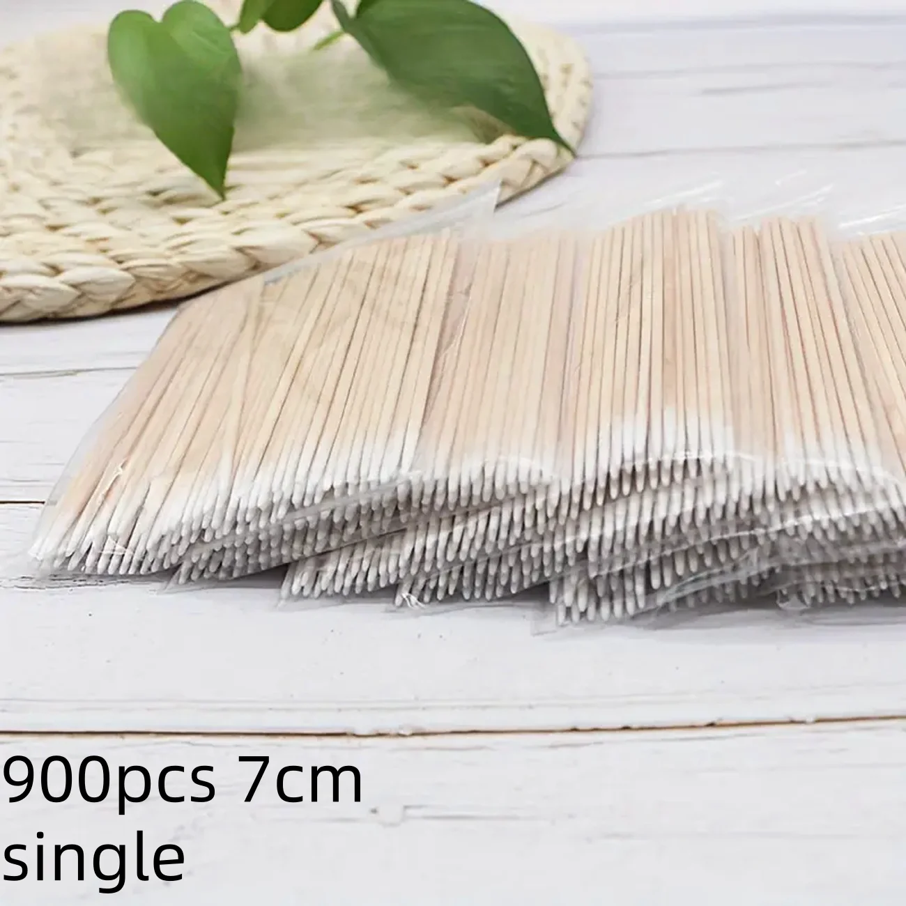Disposable Wooden Micro Bud Swabs - Lint-Free Eyelash Extension & Glue Removal Tool Kit