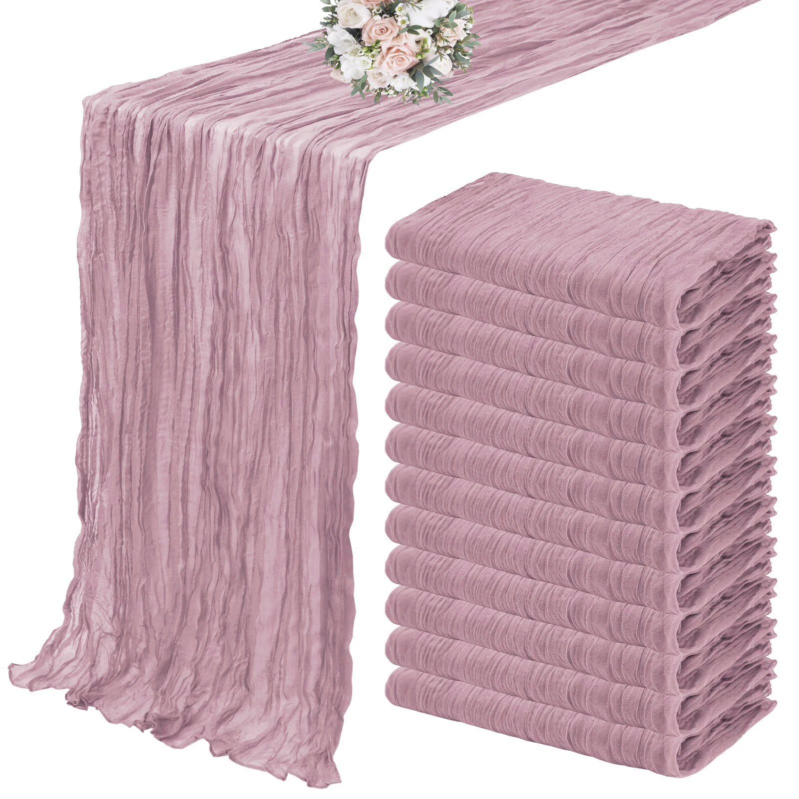 10Pcs mauve