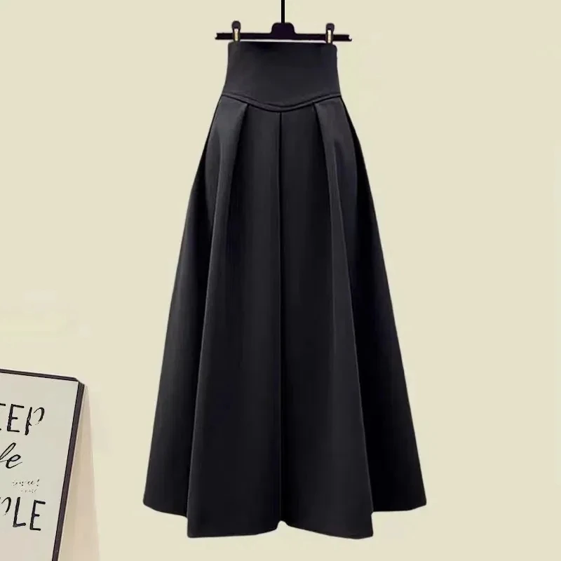 Spring/Summer Women's Set New Sunscreen Shirt with Western Style Inner Layup Tank Top and Waist Wrapped Skirt Three Piece Set