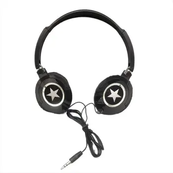 Cuffie cablate audio cuffie Over Ear Bass HiFi Sound musica auricolari Stereo cuffie regolabili flessibili per PC Mobile