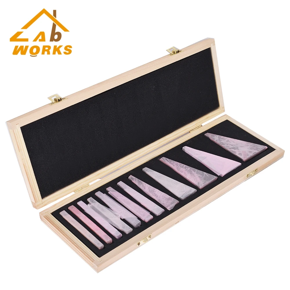 

12 Pcs Precision Steel Angle Block Set 1/4 To 30 Degree Gauge Block