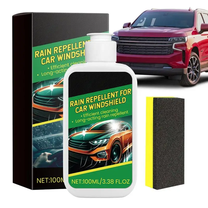 

Windshield Cleaner Spray 100ml Film-Free Oil Film Glass Cleaner Multipurpose Streak Free Car Window Cleaner For SUV Glass