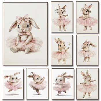 Ballerina Bunny Posters 1