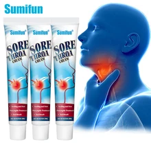 

1/3/5/10Pcs Sumifun Sore Throat Cream Cough Pharyngitis Medical Ointment Dry Itchy Neck Pain Relief Bad Breath Soothing Medicine