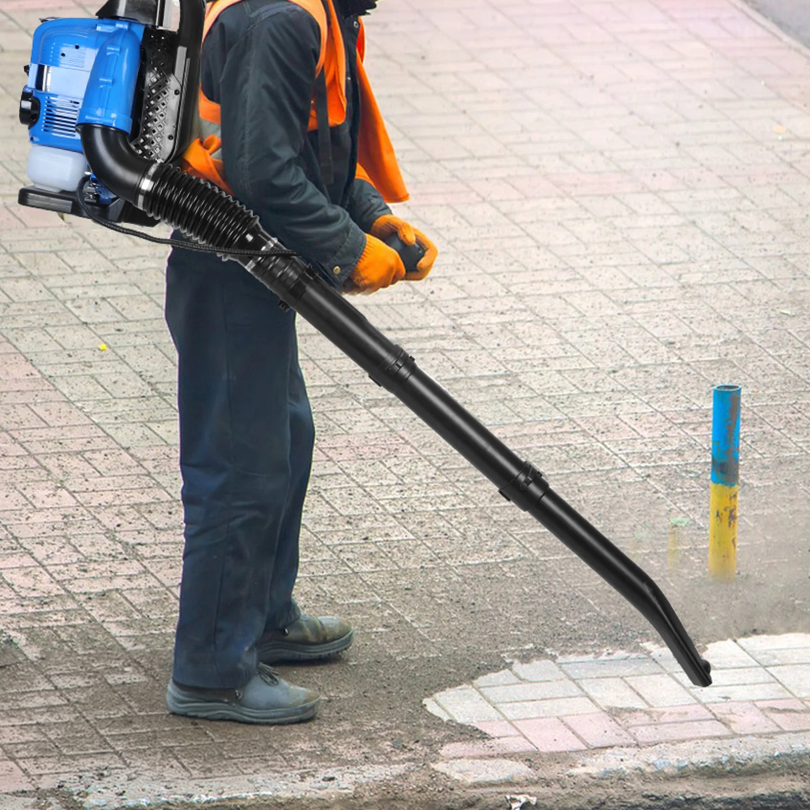 BBX9900 Air Blower Four-Stroke Knapsack Snow Blower Petrol Leaf Leaf Vacuum Wind Fire Extinguisher High Vacuum 75.6Cc Fan