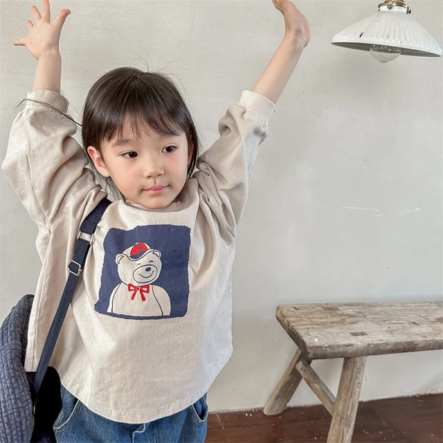 Korean Spring Children's Clothing  Kids Clothes Shirt Spring 2023 - 4685b  Children's - Aliexpress