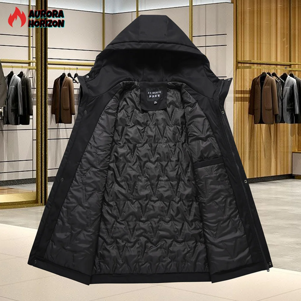 ZOZO Men's Winter Casual Clothes Tide Big Yards Jacket Thickened Winter Men 160kg Big Size 9XL 10XL Parkas Cotton-padded Clothes