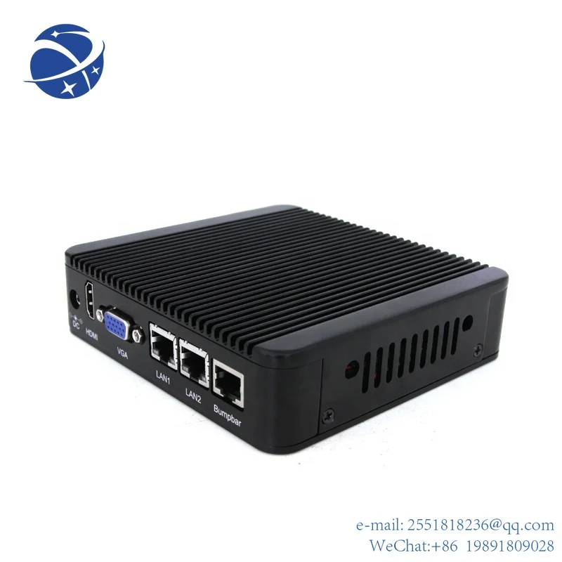 

YYHC wall mount cheap portable j1900 cpu mini server desktop pc mini computer with serial port
