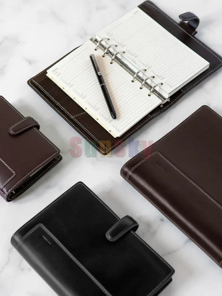 Filofax Organizer A5 Norfolk Espresso