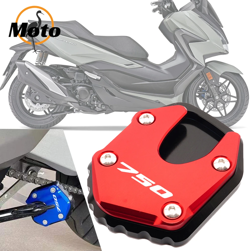 

For HONDA Forza 750 FORZA750 Forza750 2020-2022 Fast Shipping Motorcycle Kickstand Foot Side Stand Extension Pad Support Plate