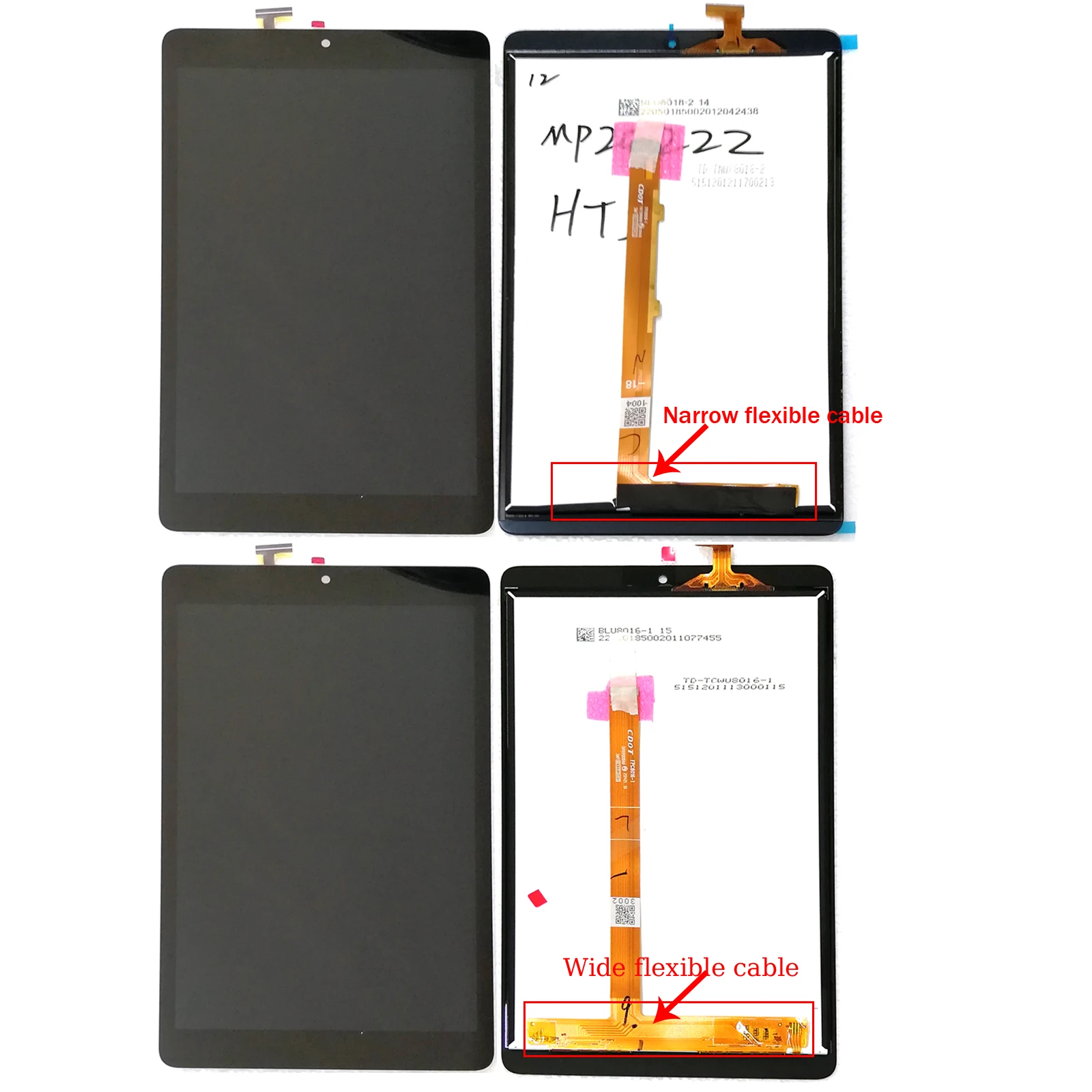 For Tcl Tab 8 4g 8.0 9132g2 Lcd Display Touch Screen Digitizer With