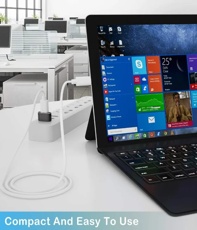 USB to USB C 어댑터 5개입, 애플워치 울트라, 아이워치 10, 7, 8, SE, 아이폰 16, 15, 14 Pro Max용 C타입 암-타입 수 케이블 변환기