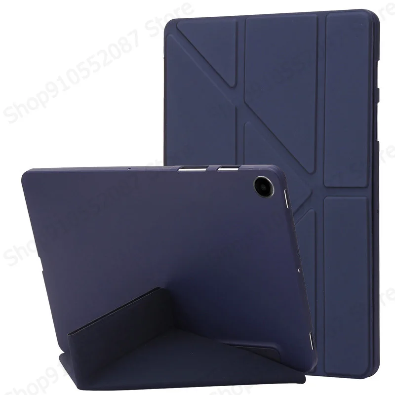 Premium Folio Stand Case with Soft Silicone Back