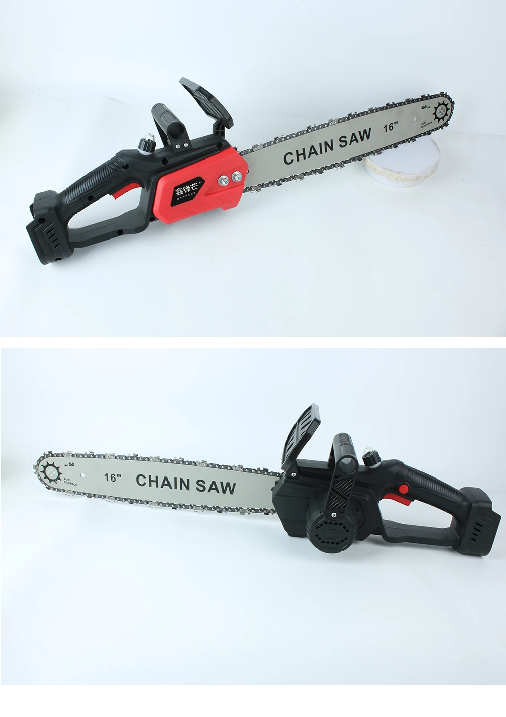 12 Inch Cordless Chainsaw Electric Chain Saw Portable Handheld Wood Cutting Saw