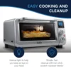 Premium 9-in-1 Digital Air Fry Convection Toaster Oven, Grills, Broils, Bakes, Roasts, Keep Warm, Reheats, 1800-Watts + Cooking 3