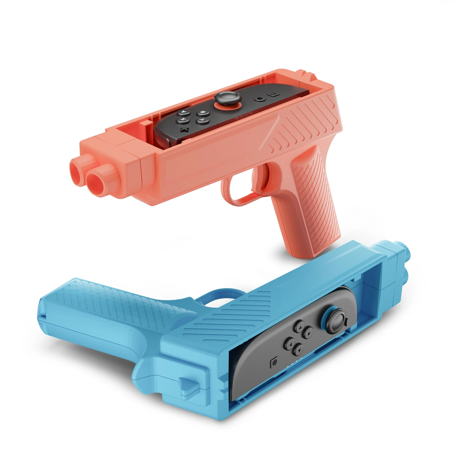 IINE Game Grip Motion Gun for Switch1/ Switch 2/ Compatible with NS/NS2 Perfect for Shooting Games Comfortable Grip Easy Setup