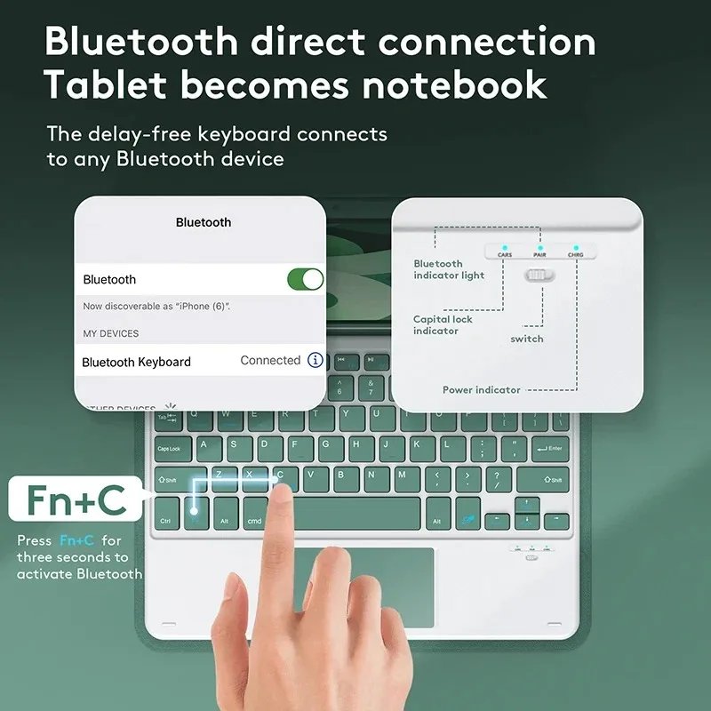 Enhanced Product Title:  
Premium Detachable Keyboard Case
