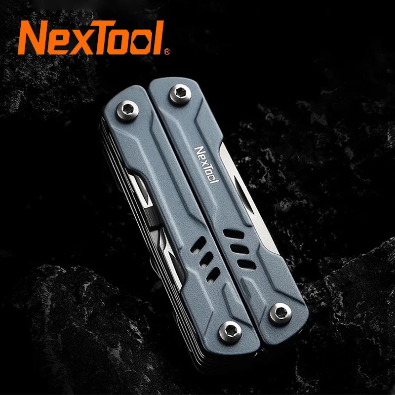 Мультитул NexTool Mini Сейлор 11 в 1, складные плоскогубцы, карманный нож, отвертка, открывалка для бутылок, портативные инструменты для повседневного использования
