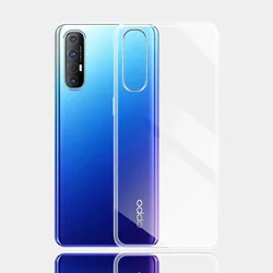 Ultra Thin Silicone Soft TPU Clear Back Cover for Find X2 Neo (Clear)