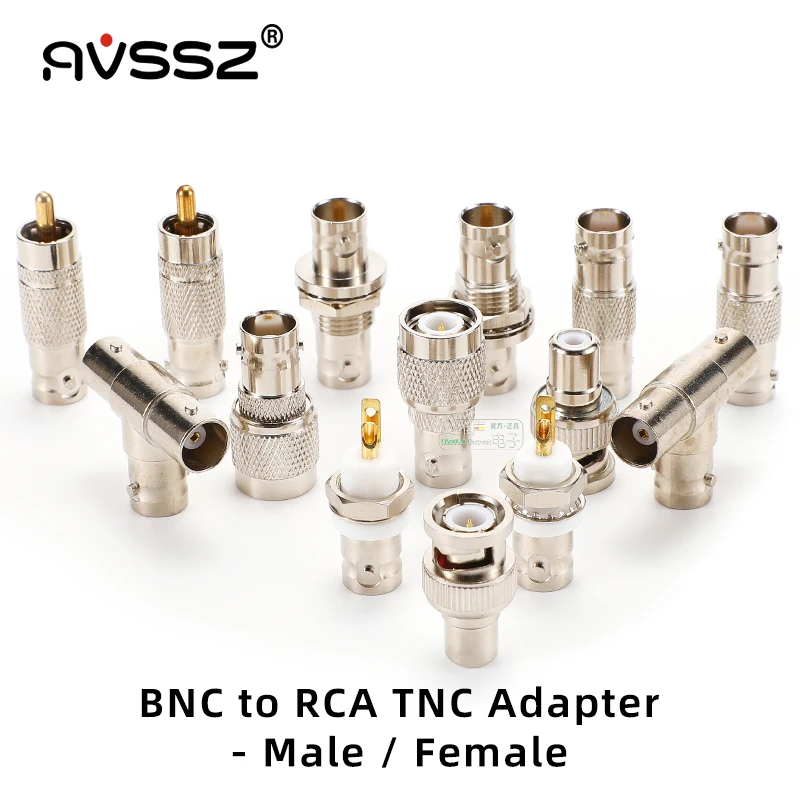 Avssz Sdi Bnc A Rca Adattatore Q9 Convertitore Spina Maschio A Femmina Connettore Adattatore Loto Q9 Monitoraggio Video Convertitore Di Segnale Rf