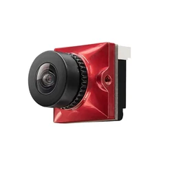 Enhanced FPV Drone Camera with 2.1mm Adjustable Lens and Switchable Aspect Ratio (Caddx Ratel 2 Red)