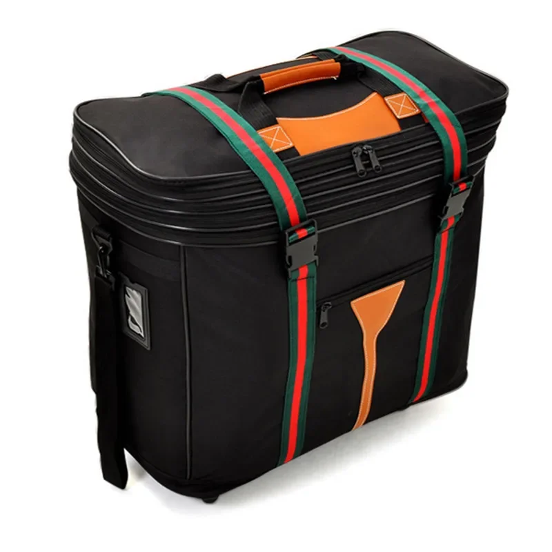 Women 150L Travel Bags Men Trolley Air Carrier Studying Abroad Luggage Large Capacity Suitcase Plane Waterproof 6 Wheels Bag