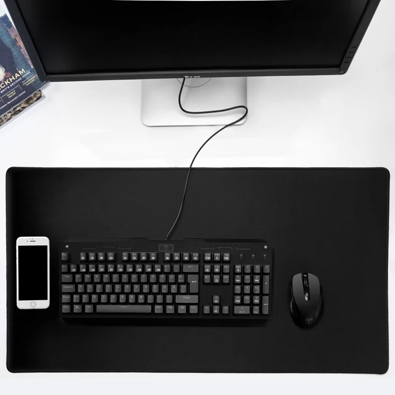 Large Gaming Mouse Pad Big Extended Computer Mat Game Mousepad Gamer Office Desk Mat Keyboard Pad Mause Non-slip Waterproof Gaming Mousepad