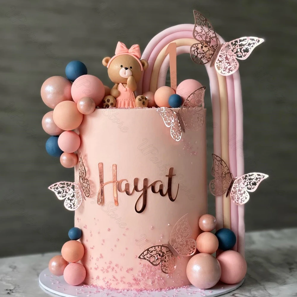 48 Topper Per Cupcake Boho Arcobaleno – Decorazioni Per Feste Di Compleanno, Baby Shower, Matrimoni, Cartoncino Colorato