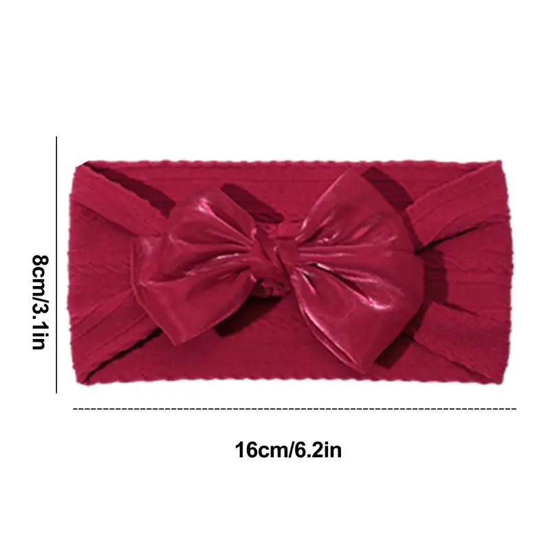 Baby Girls Bows Headbands Super Stretchy Soft Baby Headbands Stretchy Knot With Hair Bows Soft Hairbands Girls Hair