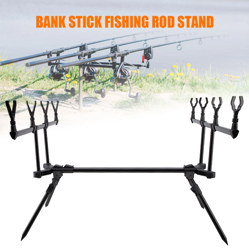 Adjustable Retractable Carp Fishing Rod Pod Stand Holder Fishing Pole Pod  Stand With Up To 4 Fishing Rods With Bag Fishing Tools - Fishing Tools -  AliExpress
