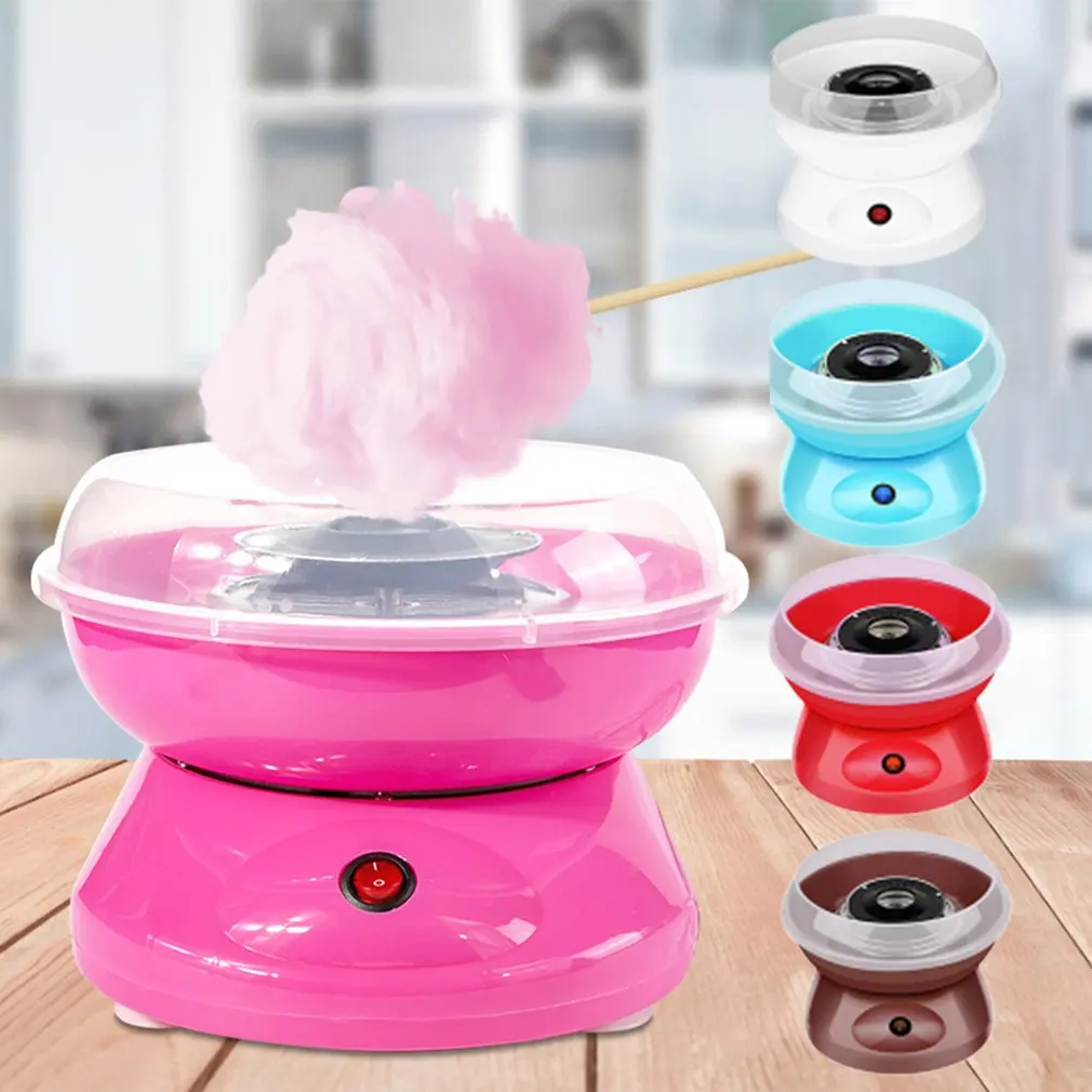 

Electric DIY Sweet Cotton Candy Maker Portable Cotton Sugar Floss Machine Girl Boy Gift Children's Day Marshmallow Machine