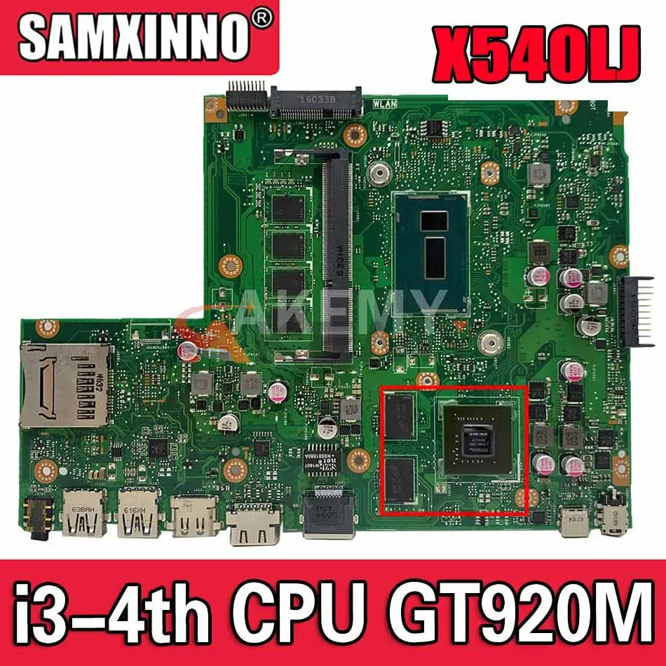 New 90NB0B10 R00020 X540LJ REV2.1 mainboard For ASUS X540L F540L X540LJ