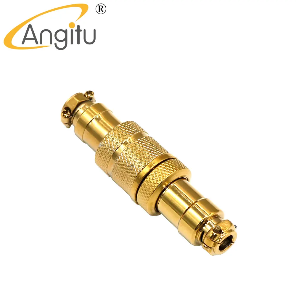 Angitu Colored GX16 Aviator 4-Pin Aviation Socket Plug Set - Male and Female Connectors in White, Black, Blue, Purple Description Image.This Product Can Be Found With The Tag Names Aviation socket, Computer Cables Connecting, Computer Peripherals, PC Hardware Cables Adapters