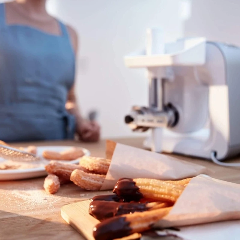 Cookie Maker Attachment Pastry Attachment Grinder Stainless Steel Biscuit Mold Dough Cutters for Cookie 20CC
