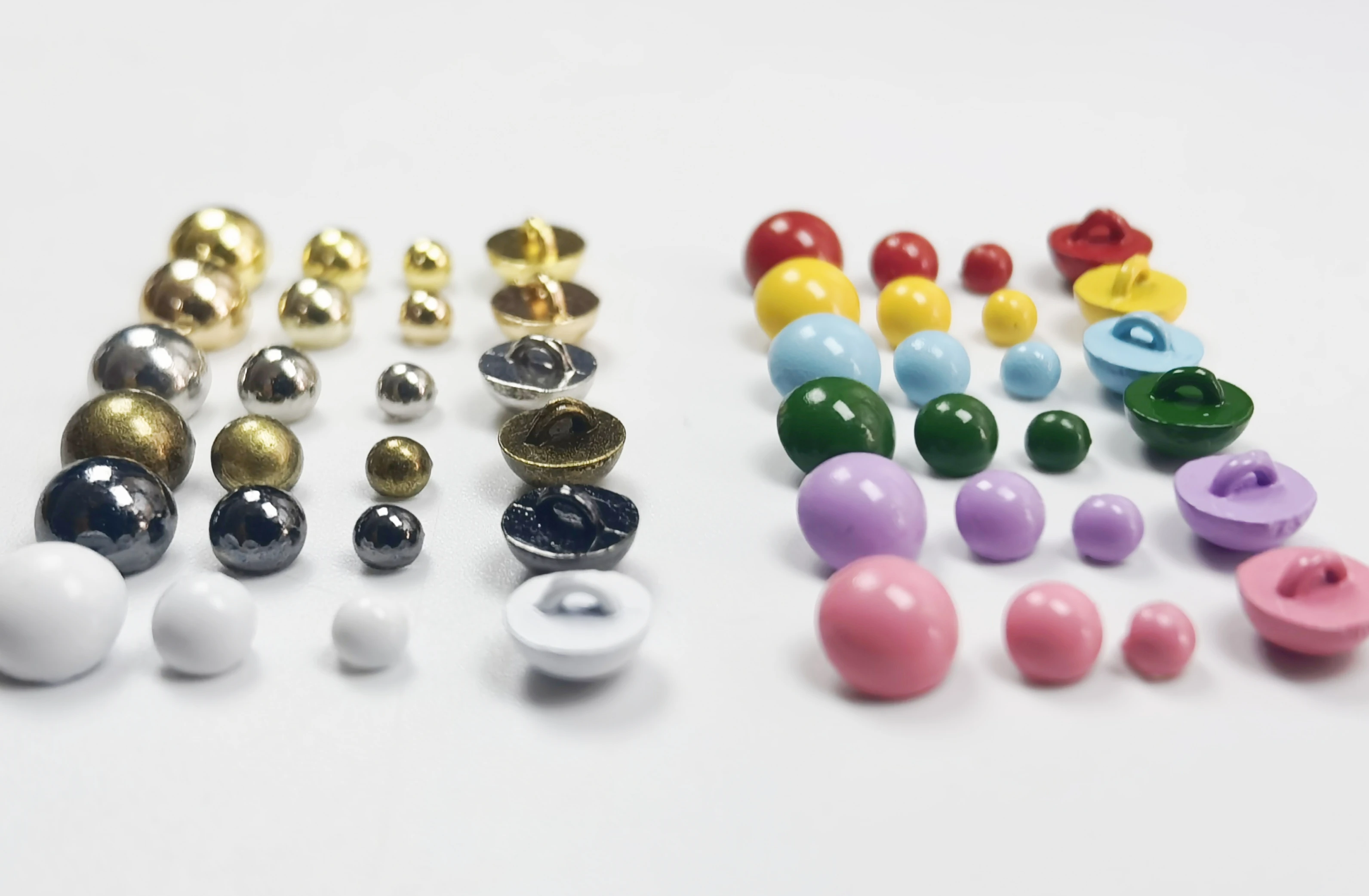 100-500pcs New Mini 3mm 4mm 6mm Round Mushroom Shank Button for Sewing Doll Toy Pet Clothing Decorative Accessories Handmade DIY 3
