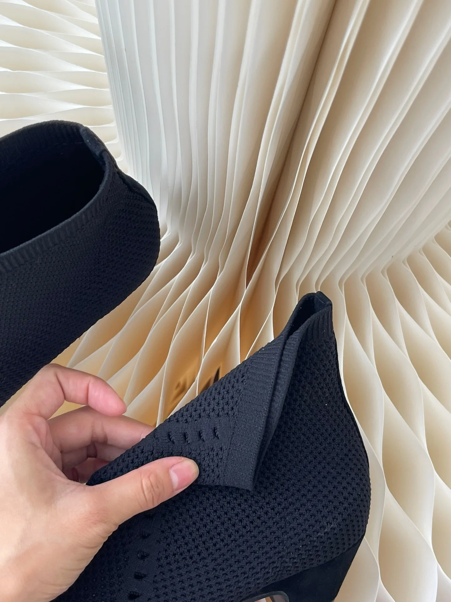 Dave&Di French Fashion Blogger Chelsea Ankle Boots Knitted Elastic BootsCasual Commuting  Comfortable Women's Shoes