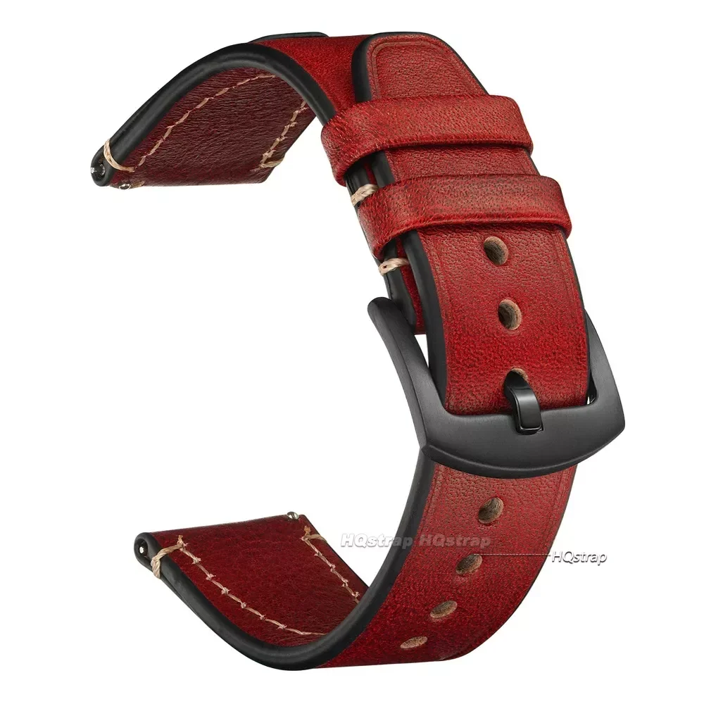 Vintage-Inspired Leather Watchband