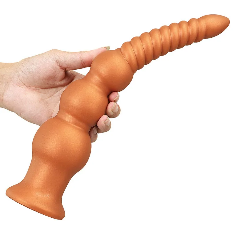 Plug anale in silicone per massaggio prostatico e confortevole_voghion.com